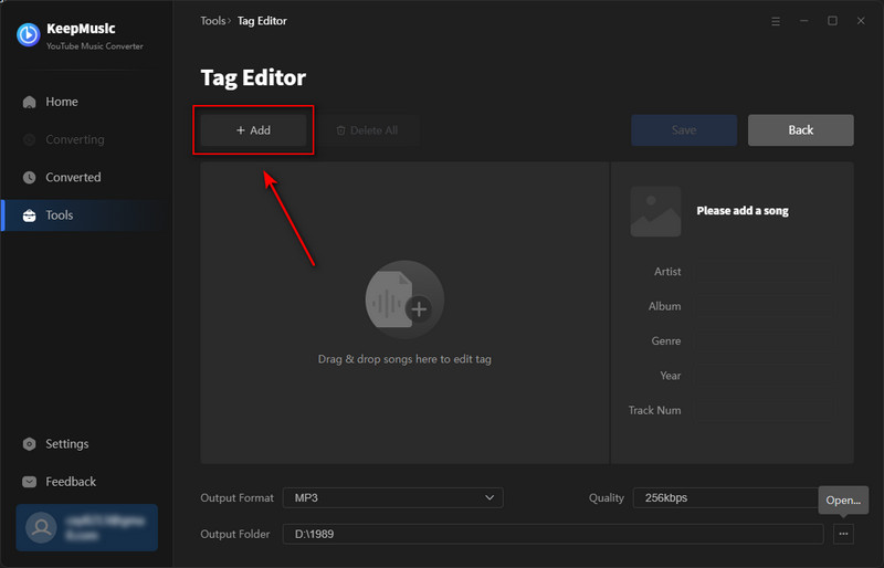 add downloaded youtube music