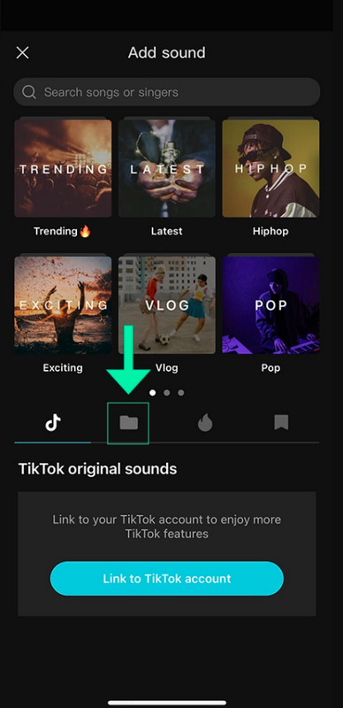 add youtube music to capcut app