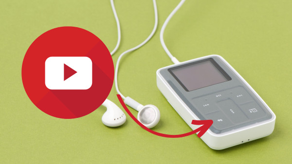 listen to youtube music on mp3 player
