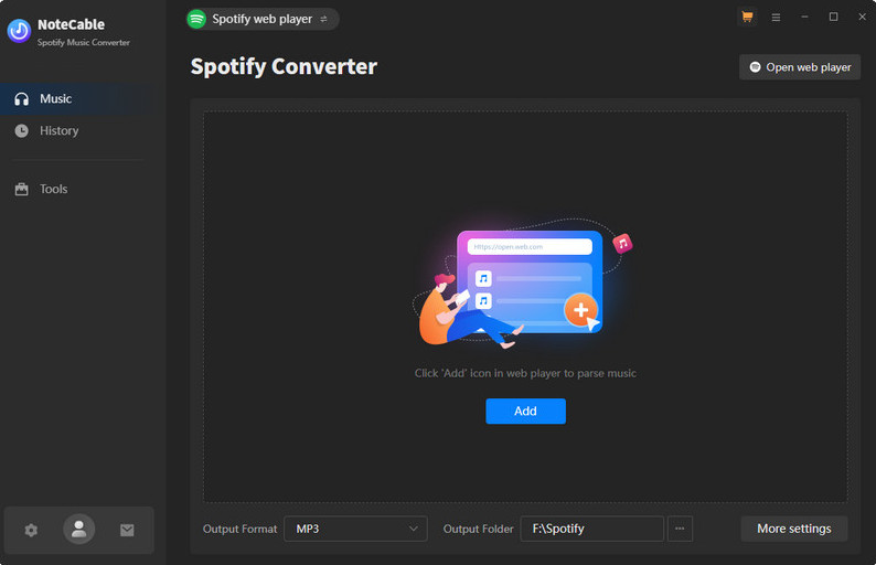 notecable spotify music converter