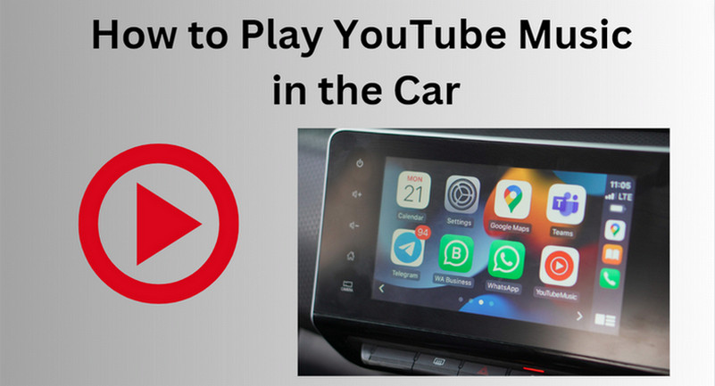 play youtube music in car