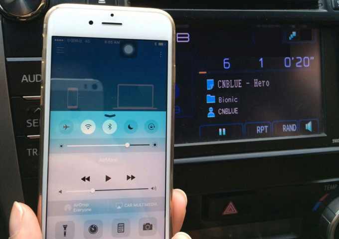play youtube music in the car by bluetooth