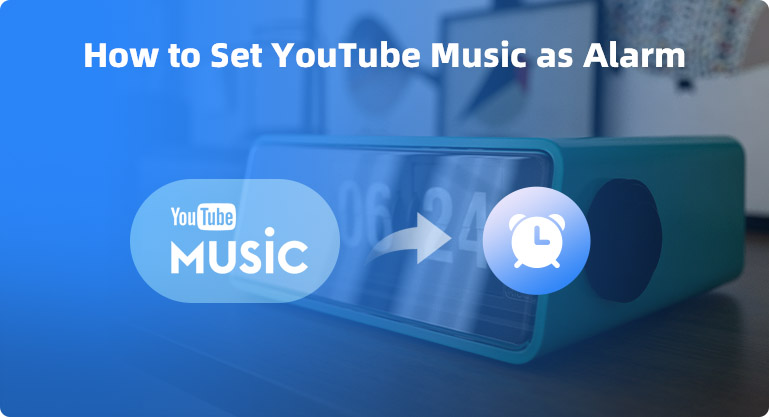 set youtube music as alarm
