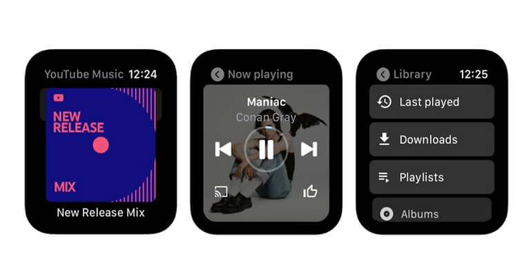 youtube music watch play