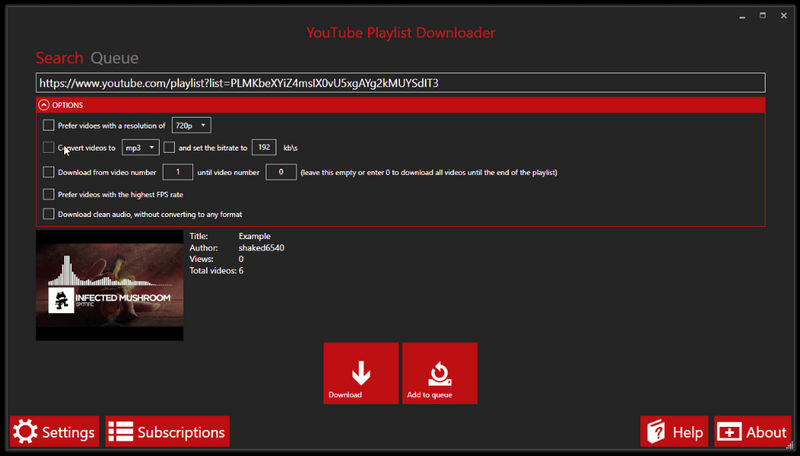 youtube mp3 playlist downloader github