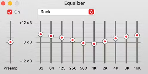 mac equalizer