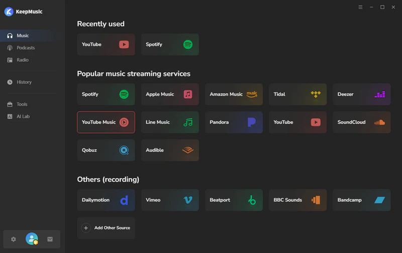 KeepMusic Music Converter