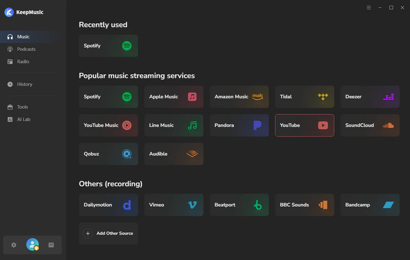 KeepMusic Music Converter