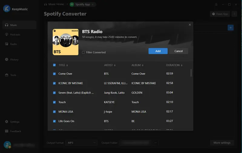 keepmusic legal alternative to revanced spotify