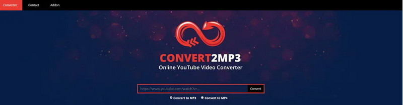 youtube to mp3 music with Convert2MP3