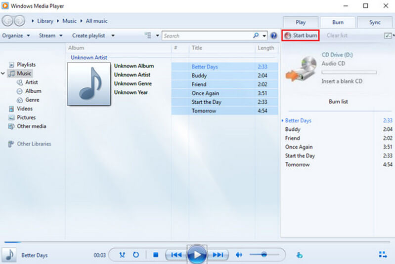 windows media player