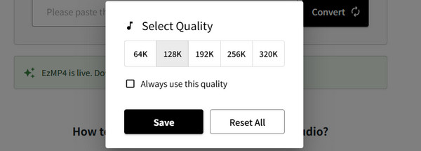ezmp3 output quality