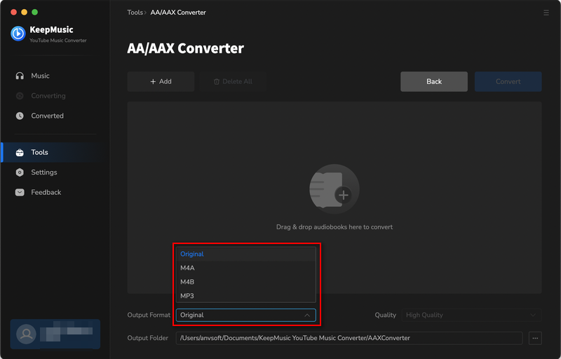 aa aax converter