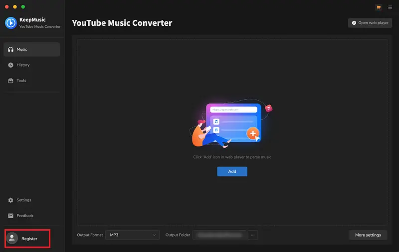 register keepmusic music converter