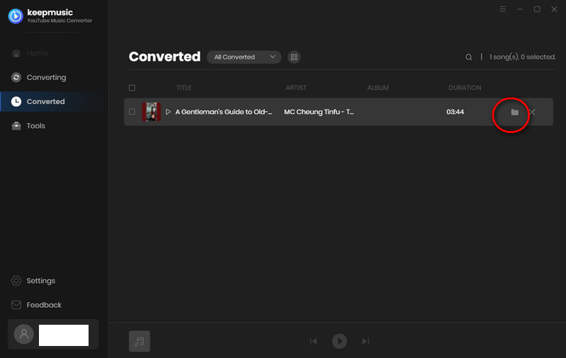 find converted flac youtube music