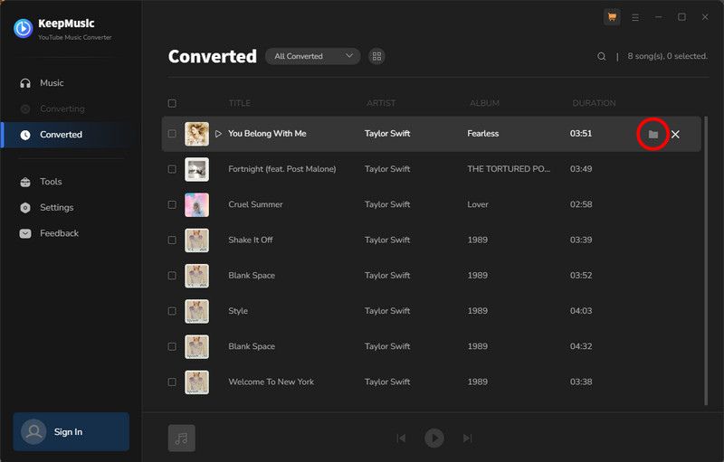 find converted mp3 youtube music