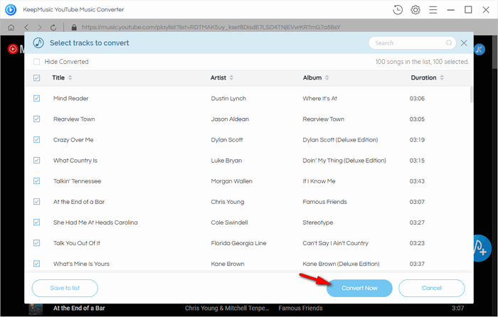 convert songs