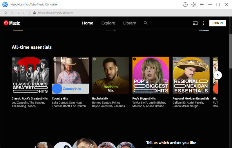 keepmusic youtube music converter