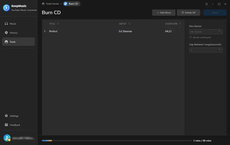 burn cd