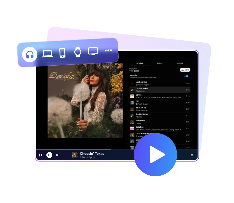 transfer youtube music to any device